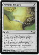 Jinxed Necklace (Jinxed Choker) 189-Mirrodin-MTG 2003-German-MINT