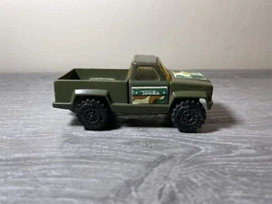 Vintage 1978 Tonka Pickup Truck Green Army Toy Camouflage Camo Small - Picture 1 of 3