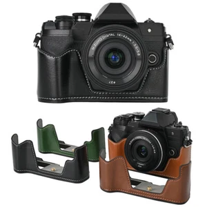 Leather Half Case for Olympus E-M10 Mark IV EM10M4 Camera - Picture 1 of 27