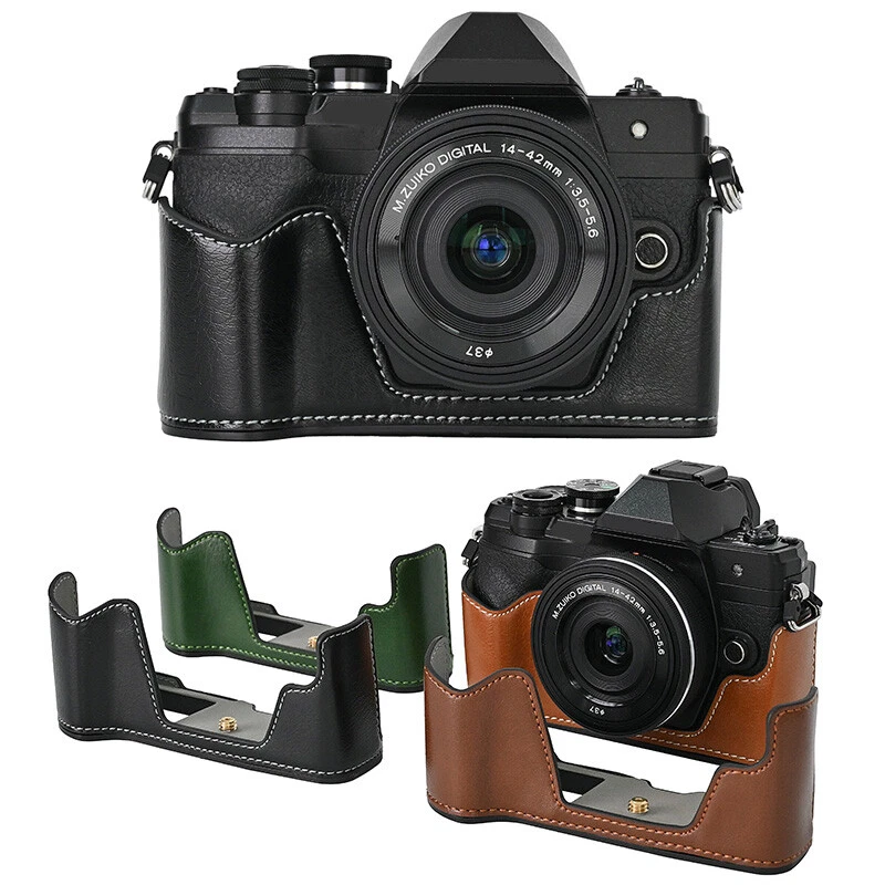 Leather Half Case for Olympus E-M10 Mark IV EM10M4 Camera - Image 1 of 1