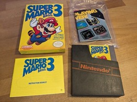 Super Mario Bros 3 Nintendo NES OVP CIB Rev A NTSC Near Mint