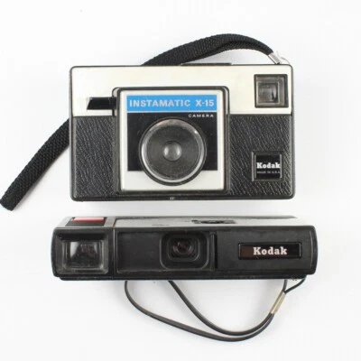 Cámara fotográfica Kodak Instamatic X-15 126 + cámara fotográfica de bolsillo 20 110 Foto 1 de 4