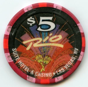$5 Casino Chip from the Rio Las Vegas 1995 - Picture 1 of 2