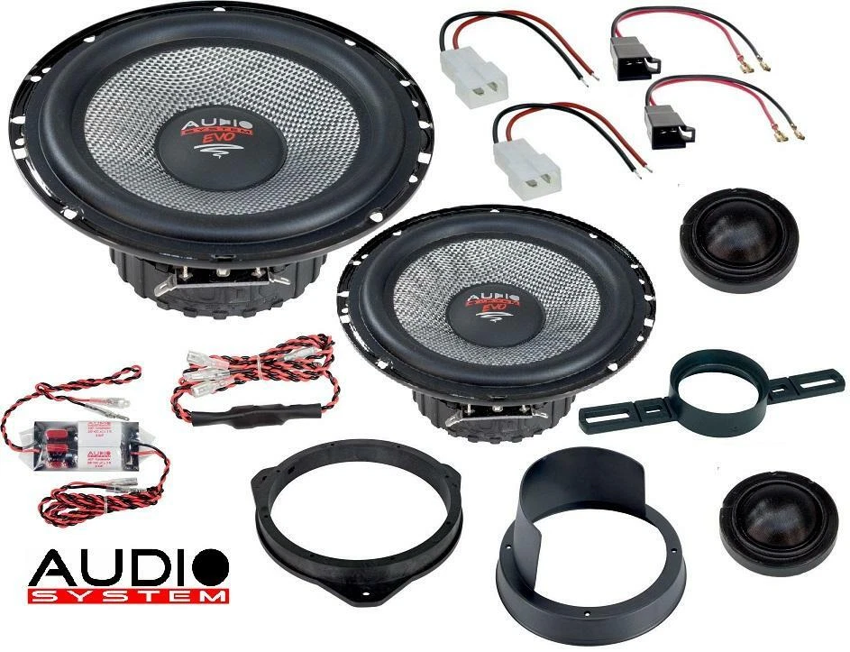 Audio System Xfit FIAT DUCATO Evo2 Boxen Vordertüren Wohnmobil