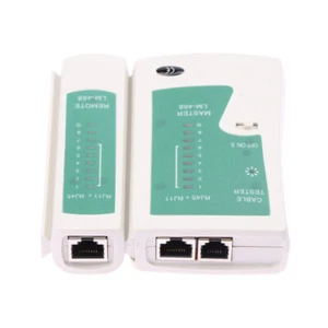 RJ45 RJ11 Network Cable Tester Cat5 Cat6 UTP LAN Cable Tester Detector Tool - Zdjęcie 1 z 12