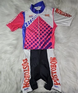 Nasa Sport Postobon Retro Vintage cycling Bib Shorts Jersey Combo - Picture 1 of 11