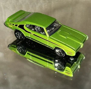 2005 Hot Wheels 1969 Pontiac GTO Green Muscle Car Loose VGUC - Picture 1 of 12