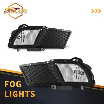 Black Clear Fog Lights for 2010-2012 Kia Forte Sedan Projectors Driving Lamps - Image 1 of 4