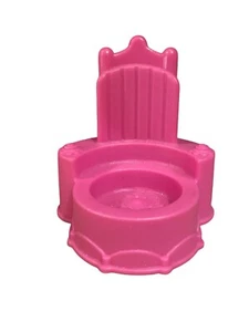 Silla Alta Fisher Price Little People Rosa Palacio Trono Princesa Parte Disney  - Imagen 1 de 2