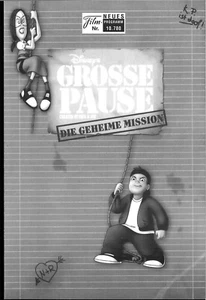 NFP 10780 | DISNEYS GROSSE PAUSE - DIE GEHEIME MISSION | Zeichentrick - Bild 1 von 1