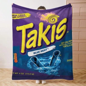 Ramen Blanket Takis Pizza Dollar Flannel Sofa Cover Throw Soft Thanksgiving Gift - Picture 1 of 21