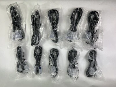 5FT VGA Male to Male Cable SVGA Monitor Cord Blue Plug Wire PC Computer Qty 10 - Image 1 of 4