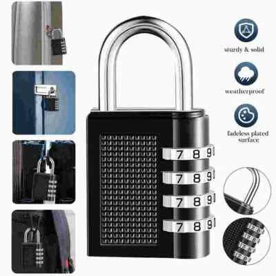 Luggage Lock Travel 4 Digit Combination Suitcase Keyless Padlock Reset ﻿ - Image 1 of 4