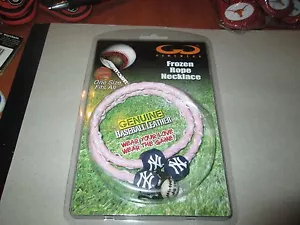 FROZEN ROPE NECKLACE NEW YORK YANKEES PINK NEW IN PACK - Picture 1 of 1