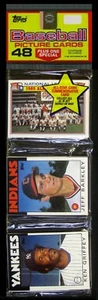 1986 Topps Baseball Rack Pack - N.L. ALL-STAR TEAM & KEN GRIFFEY ON TOP!!! - Bild 1 von 1