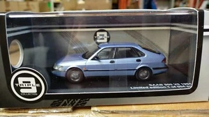 Saab 900 1994 V6 1:43 Blue Triple 9 Diecast Scale Model T9 Car BNIB In Case - Picture 1 of 7