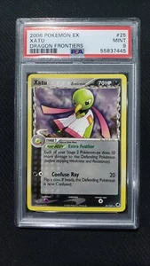 2006 Pokemon: XATU 25/101 - [Rare] - [EX Dragon Frontiers Set] - Mint - PSA 9 - Picture 1 of 2