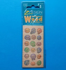 Stickeralbum Sticker Vintage 90er Jahre ZDesign Z Design Wood Sticker Holz - Bild 1 von 3
