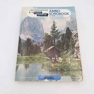EZ Play Today Jumbo Songbook Hal Leonard 1977 Piano Organ 274 Songs Sheet Music - Image 1 of 4