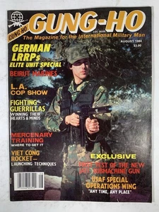 Vintage GUNG HO Magazin International Military Army Combat August 1984 - Bild 1 von 3