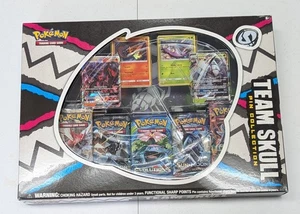 2017 Pokemon TCG Team Skull Pin Collection Box Sealed Evolutions - Picture 1 of 2