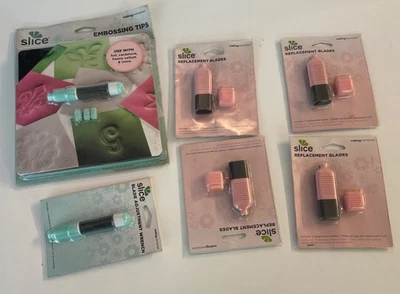 Lot Of Making Memories SLICE Embossing Tips & Embossing Mat & Tools NEW - Image 1 of 4