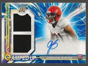 Parche amplificado automático Topps Resurgence Jermaine Burton RC 2024/99 - Imagen 1 de 1