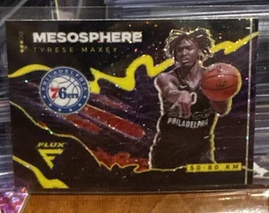 Tyrese Maxey 2020-21 Panini Flux Mesosphere Prizm #84 Rookie RC 76ers - Picture 1 of 2