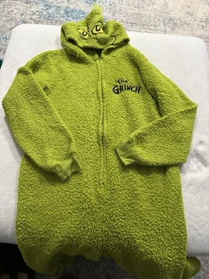 Dr Seuss Grinch Costume Adult Large Christmas - Image 1 of 4