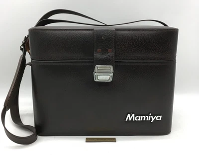 Rare! Mamiya Original Genuine Leather Hard Case for RZ67 RB67 M645 From JAPAN - Image 1 of 4