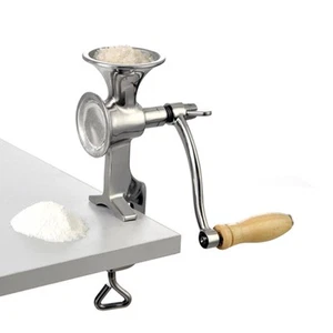 Hand Crank Grain Mill Manual Grain Grinder for Kitchen Commercial Use Wheat - Picture 1 of 7
