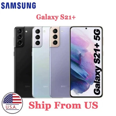 New Samsung Galaxy S21+ Plus 5G G996U 256GB AT&T T-Mobile Verizon Unlocked Phone - Image 1 of 4