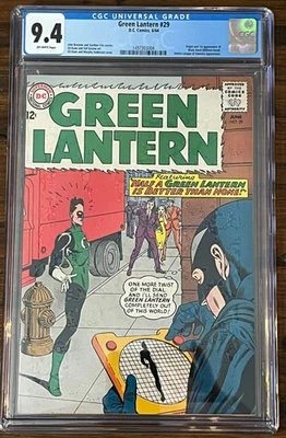 Green Lantern   29   CGC  9.4    1st appearance of Black Hand - Image 1 of 4