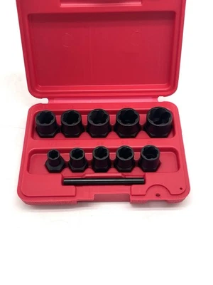 Craftsman 3/8" 1/2" Damaged Bolt Nut Remover Set - Part # 52060/52061 - Image 1 of 4