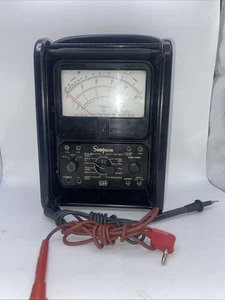 Simpson 260 Series 6P Analog Multimeter - Picture 1 of 3