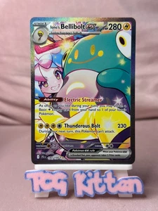 Iono's Bellibolt EX 183/159 Card 'C' Journey Together SIR TCGKITTEN - Picture 1 of 2