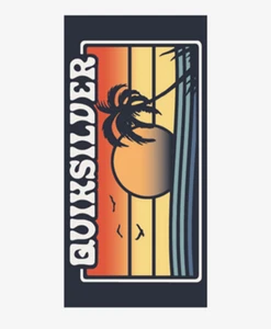 QUIKSILVER logo beach Towel - serviette de plage freshness towel men after surf - Imagen 1 de 1