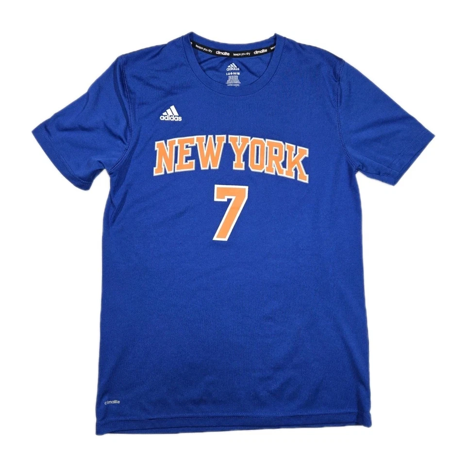 Camiseta Carmelo Anthony #7 New York Knicks NBA Manga Corta Niños Grande 14/16 Foto 1 de 4
