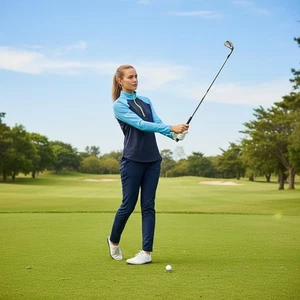 Jofit Golfshirt blau Langarm Größe S - Bild 1 von 7