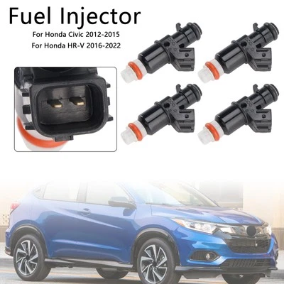 4PCS Fuel Injector 16450-RWK-003 Fit Honda HR-V 2016-2022 Fit Honda Civic — 第 1/4 张图片