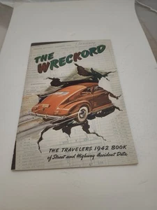 1942 The Wreckord Book of Highway and Street Accident Data Great Graphics - Picture 1 of 3