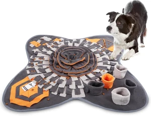 IEUUMLER Schnüffelteppich Für Hunde Riechen Trainieren Intelligenzspielzeug Futt - Bild 1 von 12