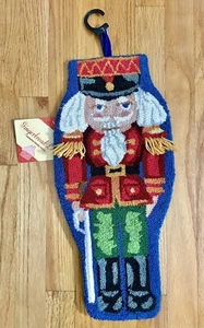 NEW Vintage Needlepoint Christmas Stocking Nutcracker 20" 2005 - Picture 1 of 4