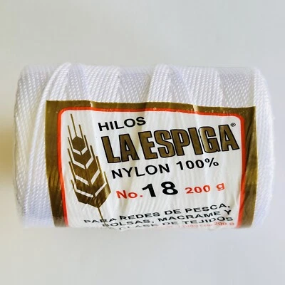 Color Blanco Hilos La Espiga Nylon 100% Nº 18 7 OZ Para Joyeria Artesanal Nuevo  Foto 1 de 3