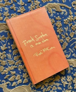 Frank Sinatra A Man Alone by Rod McKuen, tribute book, 1st edition - Picture 1 of 8