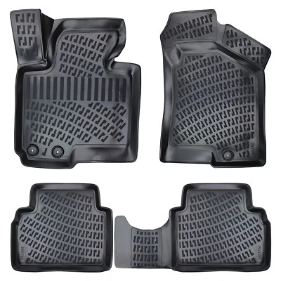 Car Floor Mats Liners For Hyundai ix35 2009-2015 All Season Heavy Duty Auto Rugs - Изображение 1 из 4