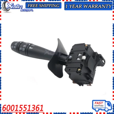 6001551361 For Renault Logan Tondar Dacia Sandero 1x 13Pin Steering Wheel Switch — 第 1/4 张图片