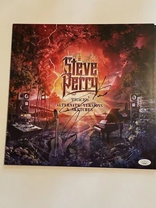 STEVE PERRY SIGNED TRACES ALTERNATE VERSIONS AND SKETCHES VINYL Sealed JSA/COA - Picture 1 of 7