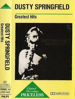 Dusty Springfield  Greatest Hits CASSETTE ALBUM SOUL Rhythm & Blues Vocal  - Image 1 of 4