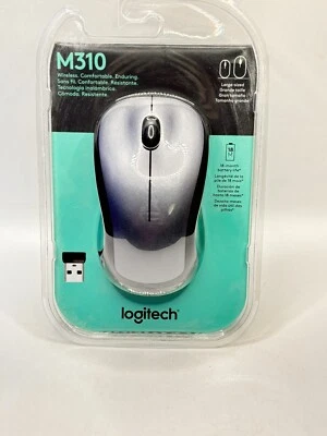 Logitech M310 (910001675) Wireless Mouse - Silver NEW - Image 1 of 4
